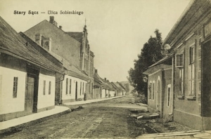 Stary Sącz ul. Sobieskiego - Reprodukcja 4817