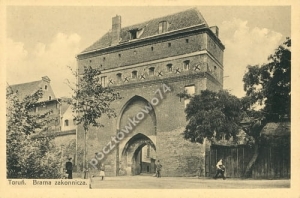 Toruń Brama Zakonnicza -Reprodukcja 3678