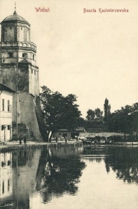 Wieluń Baszta Kazimierzowska - Reprodukcja 5123