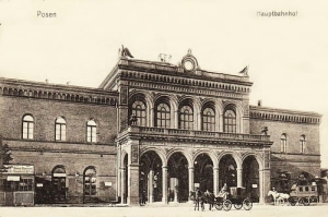 Poznań Dworzec Główny -Reprodukcja 15254