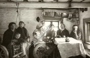 Sienkiewicze wnętrze izby -Reprodukcja 2292