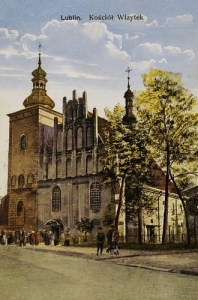 Lublin Kościół Wizytek - Reprodukcja 1344