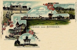 Środa Wlkp. Litografia - Reprodukcja 1099