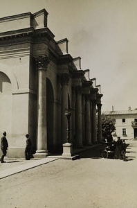 Busko Zdrój dworzec zdrojowy - Reprodukcja 1820