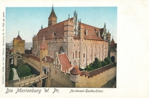 Malbork Marienburg Zamek - Reprodukcja 4334