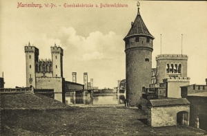 Malbork Marienburg Most - Reprodukcja 4331
