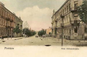 Piotrków Aleja Aleksandryjska- Reprodukcja 15200