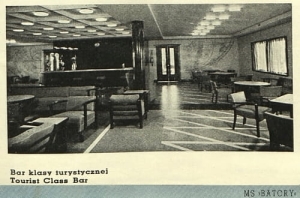 M/S Batory bar kl. turystycznej - Reprodukcja 4123