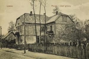 Lisków Poczta i Urząd Gminy -Reprodukcja 5036