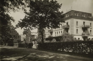 Goczałkowice zakład kąpielowy - Reprodukcja 1931