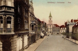 Zielona Góra Rynek - Reprodukcja 1157