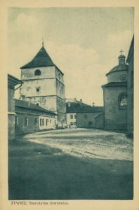 Żywiec Starożytna dzwonnica - Reprodukcja 5165