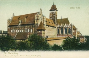 Malbork Marienburg Zamek - Reprodukcja 4348