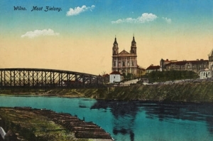 Wilno Most Zielony -Reprodukcja 4541