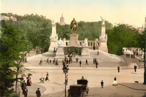 Wrocław Pomnik Wilhelma 1890r-Reprodukcja 4434