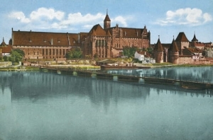 Malbork Marienburg Zamek - Reprodukcja 4341