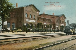 Czerwieńsk Dworzec - Reprodukcja 31644