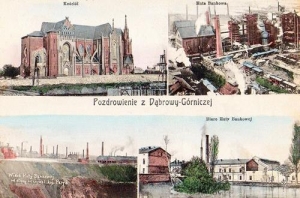 Dąbrowa Górnicza widokowa - Reprodukcja 15387