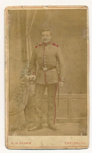CDV żołnierz wojsko - 3803