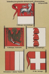 Sztandary Krzyżackie - Reprodukcja 32573