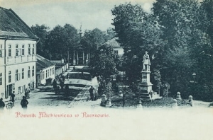 Rzeszów Pomnik Mickiewicza - Reprodukcja 4886