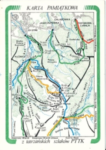 Tatry mapka - 012748
