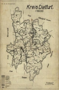 Żnin mapa - Reprodukcja 33938