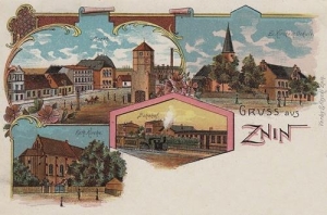 Żnin widokowa - Reprodukcja 33966