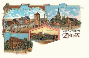 Żnin widokowa - Reprodukcja 33972