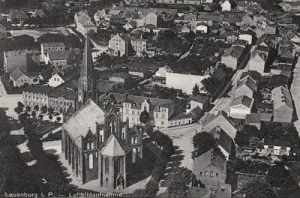 Lębork panorama - Reprodukcja 34250
