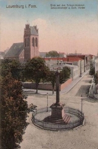 Lębork pomnik - Reprodukcja 34252