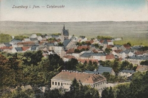 Lębork panorama - Reprodukcja 34270