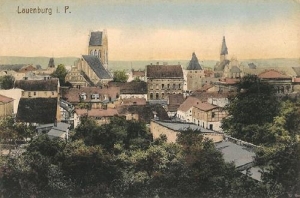 Lębork panorama - Reprodukcja 34279