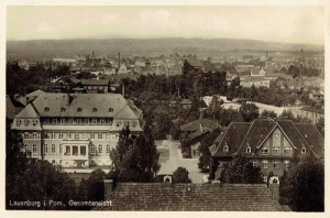 Lębork panorama - Reprodukcja 34280