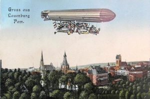 Lębork panorama - Reprodukcja 34281
