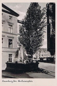 Lębork fontanna - Reprodukcja 34296