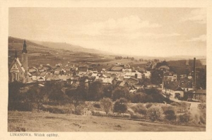 Limanowa panorama - Reprodukcja 36365