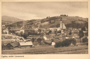 Limanowa panorama - Reprodukcja 36367