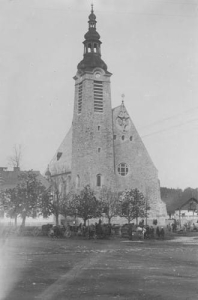 Limanowa kościół - Reprodukcja 36370