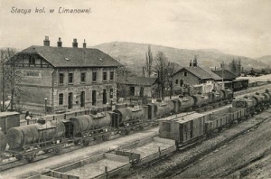 Limanowa Dworzec - Reprodukcja 36389