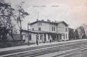 Lewin Brzeski Dworzec - Reprodukcja 37314