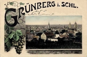 Zielona Góra Panorama - Reprodukcja 1177