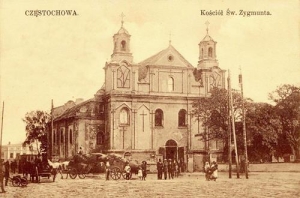 Częstochowa kościół św. Zygmunta - Reprodukcja 38091
