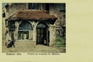 Kraków Kościół św.Barbary -Reprodukcja 1464