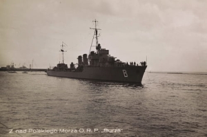 Statek ORP Burza -Reprodukcja 3958