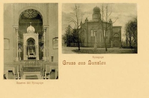 Bolesławiec synagoga - Reprodukcja 40492