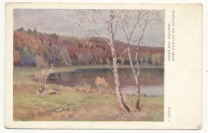 Jesień nad jeziorem - 022658
