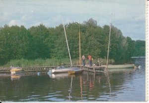 Pocztówka Człuchów przystań - 022912a