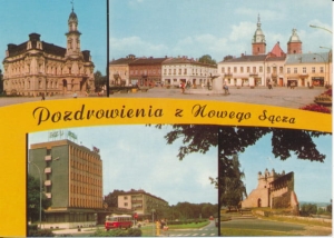 Pocztówka Nowy Sącz - 022923a