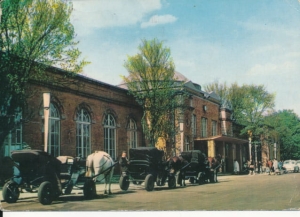 Pocztówka Ciechocinek dworzec - 022932
